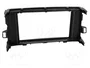 ACV Bastidor de montaje de radio para Toyota Auris 2007-2012, 2 DIN, antracita