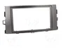 ACV Bastidor de montaje de radio para Toyota Auris 2007-2012, 2 DIN, antracita