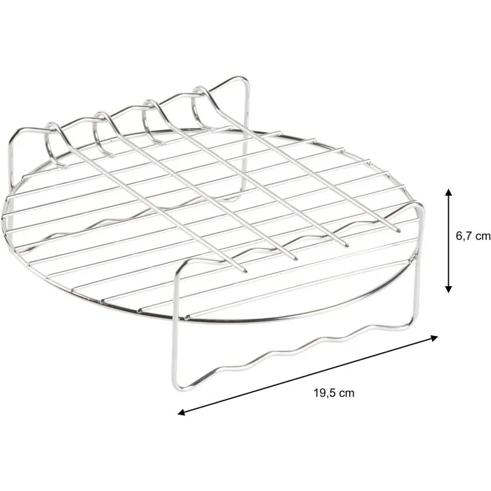 Domo Accesorios para AirFryer - 12 Piezas - Negro - DOM5411397176189