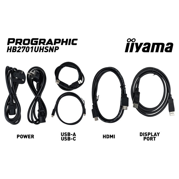 iiyama ProGraphic HB2701UHSNP-B1 27 pulgadas 4K IPS Black Monitor Negro