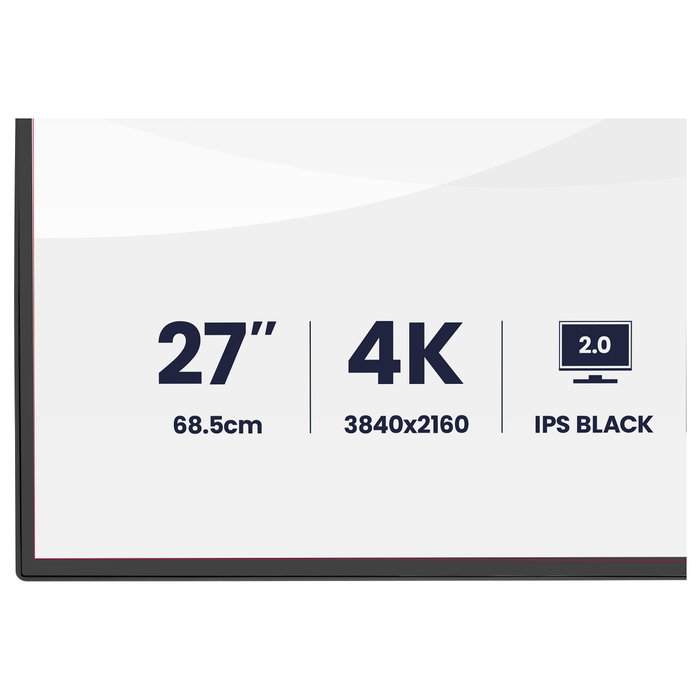iiyama ProGraphic HB2701UHSNP-B1 27 pulgadas 4K IPS Black Monitor Negro
