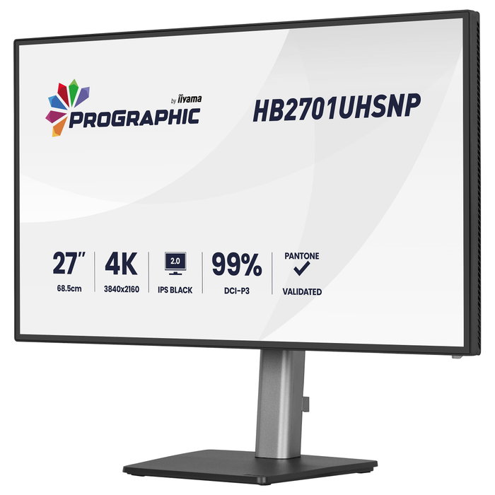 iiyama ProGraphic HB2701UHSNP-B1 27 pulgadas 4K IPS Black Monitor Negro
