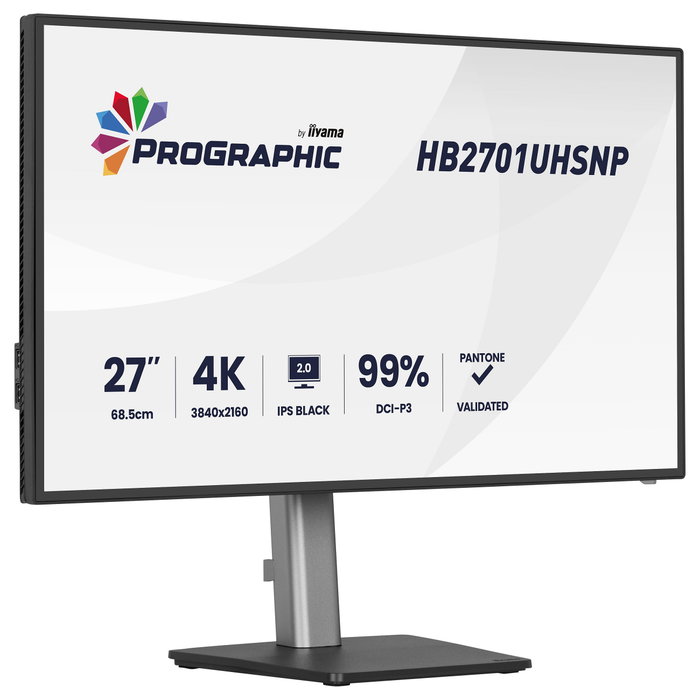 iiyama ProGraphic HB2701UHSNP-B1 27 pulgadas 4K IPS Black Monitor Negro