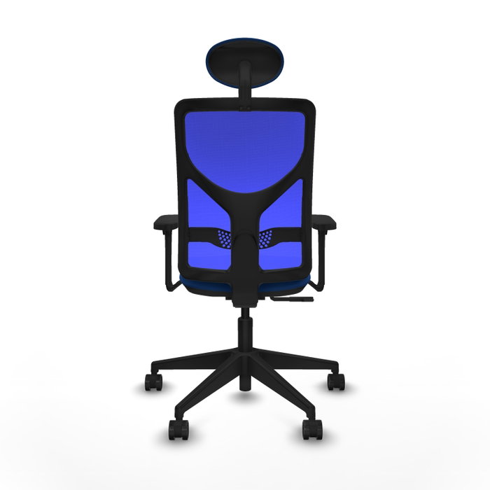 PIQUERAS Y CRESPO Silla de oficina Motilla Azul con Mecanismo Sincro PIQUERAS Y CRESPO Silla de oficina Motilla Azul con Mecanismo Sincro