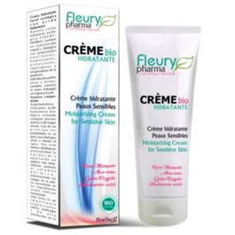 Fleurymer Crema Hidratante Eco 85ml con Rosa Mosqueta, Aloe Vera y Ácido Hialurónico para Piel Seca y Mixta