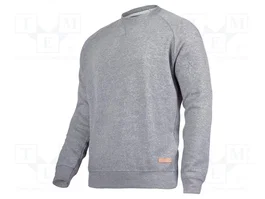 LAHTI PRO Sudadera gris sin capucha XXXL