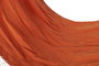 DKD Home Decor Hamaca Terraza Y Jardin Naranja Poliester Algodon Pino 255 x 80 x 28 cm