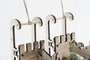 DKD Home Decor Decoración Luminosa LED MDF Trineo Surtido de 2