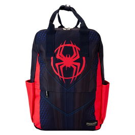 Loungefly Mochila Nylon Miles Morales Spider-Verse Marvel 43cm