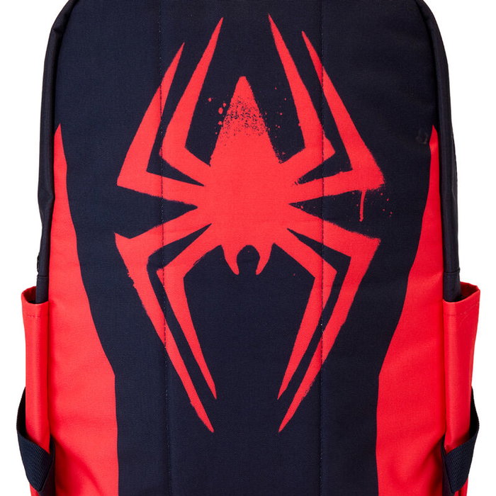 Loungefly Mochila Nylon Miles Morales Spider-Verse Marvel 43cm