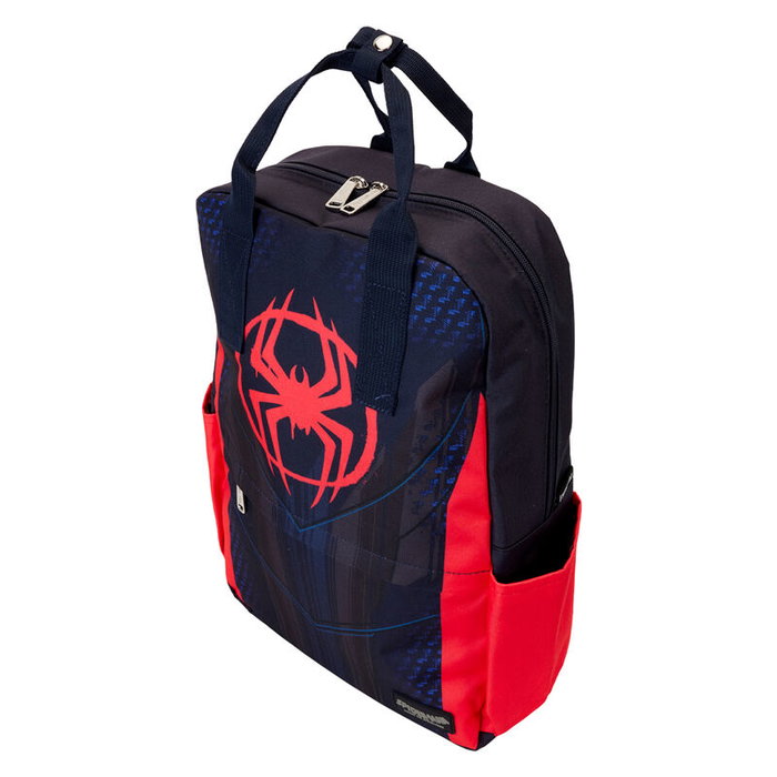 Loungefly Mochila Nylon Miles Morales Spider-Verse Marvel 43cm