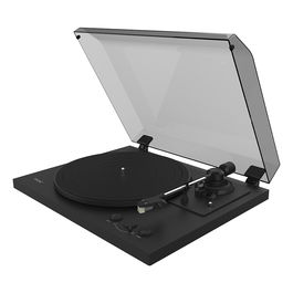 Teac TN-175-B Tocadiscos Vinilo Automático, Preamplificador Phono Integrado, 33 1/3 y 45 RPM, Color Negro, de la Serie Reference
