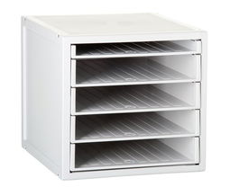 Modulo Archisystem 5 Bandejas Gris