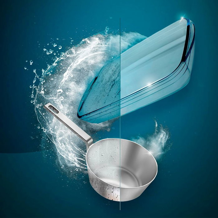 Lavavajillas Cecotec Bolero Aguazero 6700 Inox B 60 cm