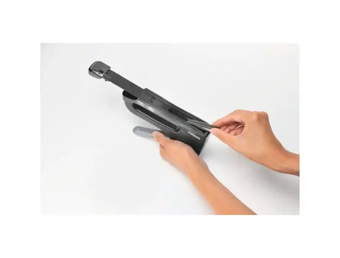 Rapid Grapadora Clavadora Ecológica Negra 100% Plástico Reciclado, Utiliza Grapas Nº 13 y Nº 53 para Bricolaje y DIY