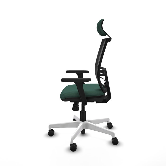 PIQUERAS Y CRESPO Silla de oficina Yunquera Verde botella con mecanismo Sincro PIQUERAS Y CRESPO Silla de oficina Yunquera Verde botella con mecanismo Sincro