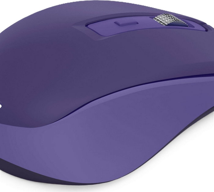 Hama WM-450 Ratón inalámbrico Fioletowy