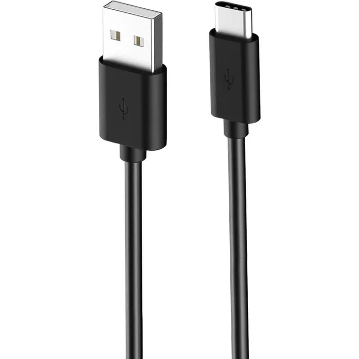 Generico Cable de carga USB-A a USB-C m/m 1m negro