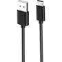 Generico Cable de carga USB-A a USB-C m/m 1m negro