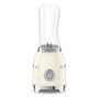 Smeg PBF01CREU Batidora de Vaso 0.6L 300W Crema Acero Inoxidable