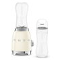 Smeg PBF01CREU Batidora de Vaso 0.6L 300W Crema Acero Inoxidable