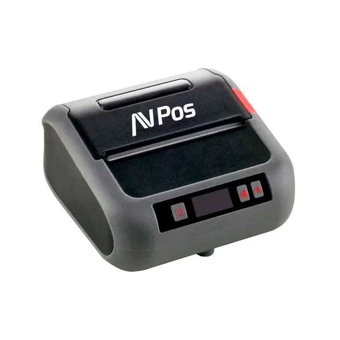 Avpos avp-mlp900b Impresora térmica portátil con funda, 203 dpi, 70 mm/s, Bluetooth y USB