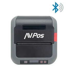 Avpos avp-mlp900b Impresora térmica portátil con funda, 203 dpi, 70 mm/s, Bluetooth y USB