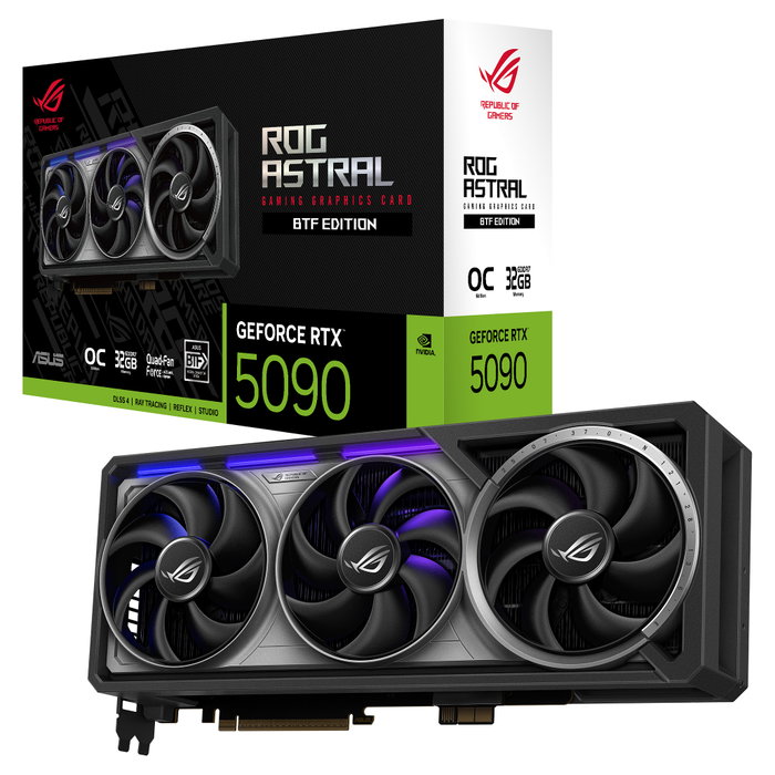 ASUS ROG Astral RTX5090-O32G-BTF-GAMING NVIDIA GeForce RTX 5090 32 GB GDDR7