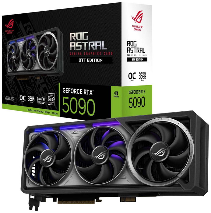ASUS ROG Astral RTX5090-O32G-BTF-GAMING NVIDIA GeForce RTX 5090 32 GB GDDR7