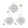 DeLOCK Antena WLAN RP-SMA 7 dBi Negro