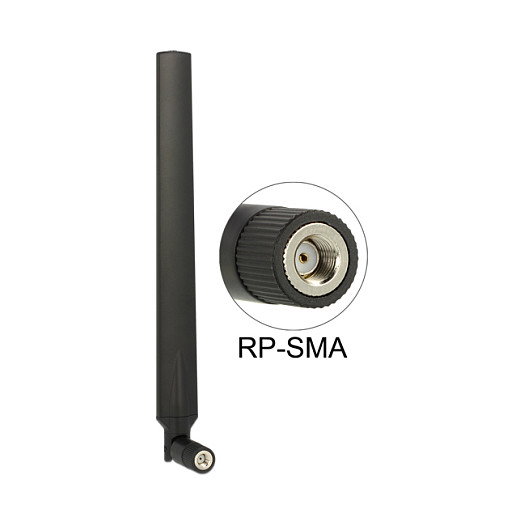 DeLOCK 88913 Antena WLAN Omnidireccional RP-SMA 7 dBi DeLOCK 88913 Antena WLAN Omnidireccional RP-SMA 7 dBi