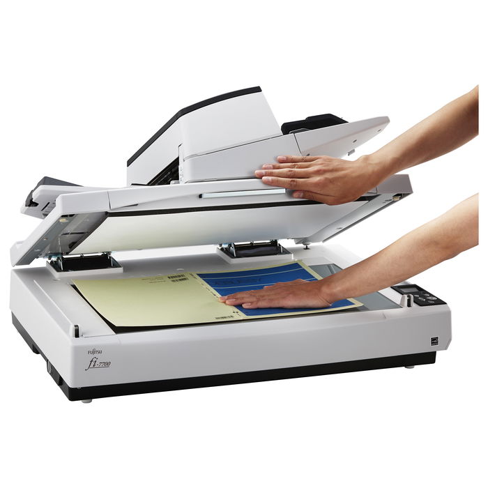 Ricoh fi-7700 Escáner de Documentos, Doble Cara, 100 ppm, Triple CCD, 600 x 600 DPI, USB 3.2 Gen 1