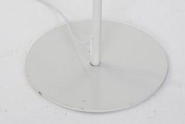 DKD Home Decor Lámpara de Pie Balines Blanco Beige 40x158x40 cm (2 Unidades) Ratán Metal Poliéster