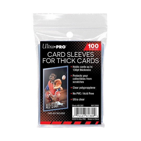 Ultra Pro Pack de 100 fundas para cartas TCG 100x152mm