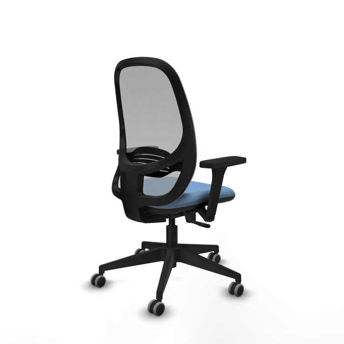 PIQUERAS Y CRESPO Silla de oficina Cilanco con mecanismo Sincro, Azul cielo y Gris PIQUERAS Y CRESPO Silla de oficina Cilanco con mecanismo Sincro, Azul cielo y Gris