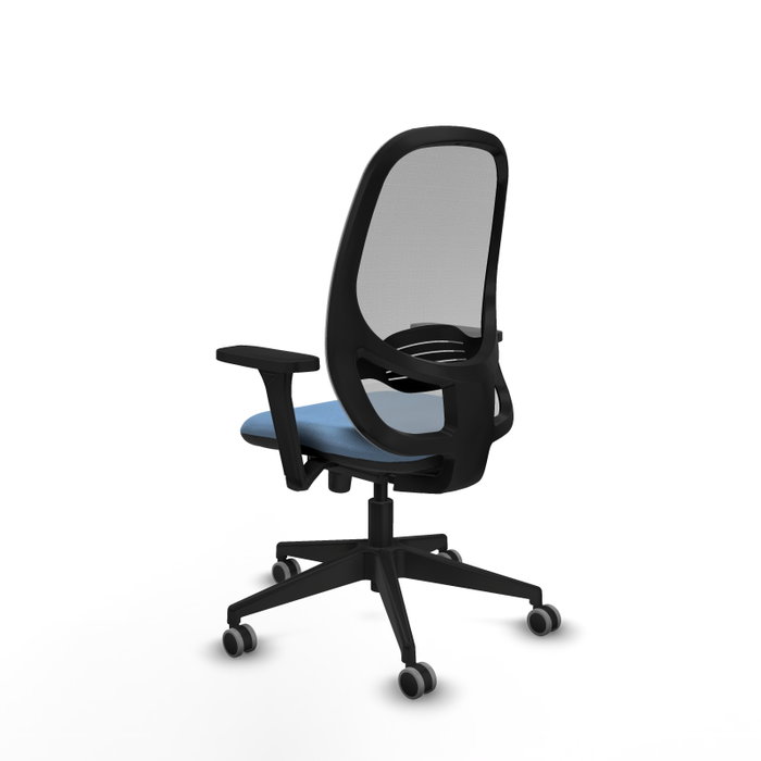 PIQUERAS Y CRESPO Silla de oficina Cilanco con mecanismo Sincro, Azul cielo y Gris PIQUERAS Y CRESPO Silla de oficina Cilanco con mecanismo Sincro, Azul cielo y Gris