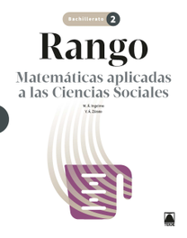 TEIDE, Rango. Matemáticas aplicadas a las CCSS 2 BCH - TEIDE