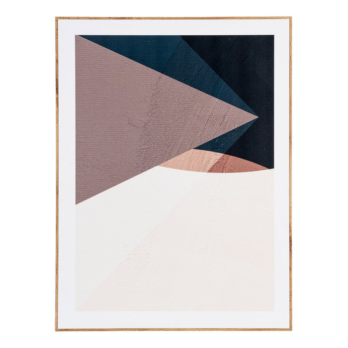 Cuadro Abstracto 2/M Madera Impreso 60 X 3 X 80 cm (Set de 2) Cuadro Abstracto 2/M Madera Impreso 60 X 3 X 80 cm (Set de 2)