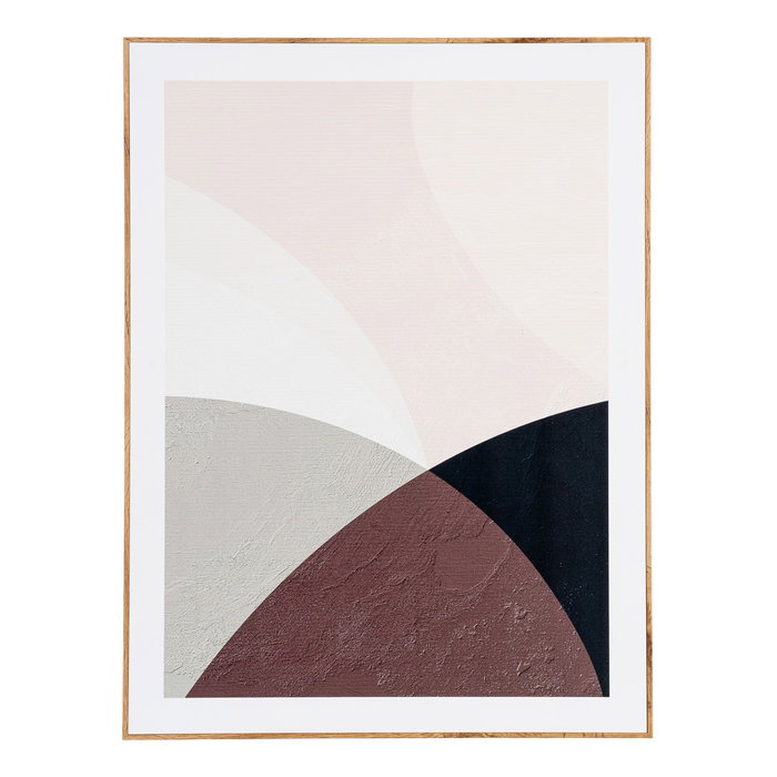 Cuadro Abstracto 2/M Madera Impreso 60 X 3 X 80 cm (Set de 2) Cuadro Abstracto 2/M Madera Impreso 60 X 3 X 80 cm (Set de 2)