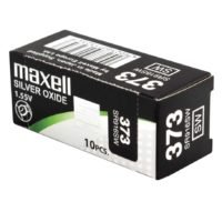 Maxell Caja 10 Pilas de Óxido de Plata (373) SR916SW Blister 0% Mercurio