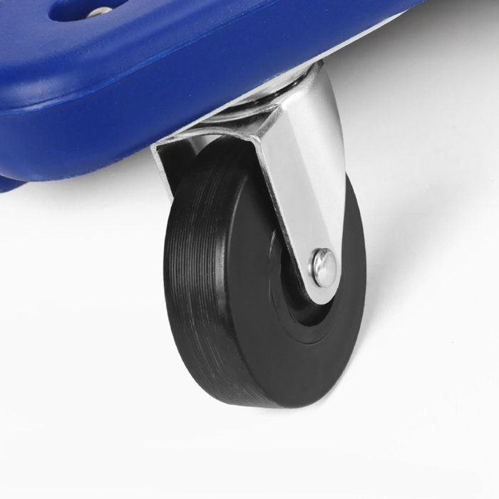 Workpro Camilla de Mecánico 100 cm Azul Carga Máxima 120 kg