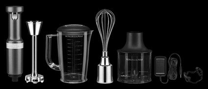 Batidora De Varilla Inalámbrica Plata Medallón KITCHENAID 5KHBBV83 EMS Batidora De Varilla Inalámbrica Plata Medallón KITCHENAID 5KHBBV83 EMS