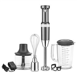 Batidora De Varilla Inalámbrica Plata Medallón KITCHENAID 5KHBBV83 EMS Batidora De Varilla Inalámbrica Plata Medallón KITCHENAID 5KHBBV83 EMS