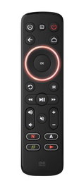 One For All URC7935 Mando a distancia para streaming, negro