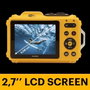 Kodak PIXPRO WPZ2 Cámara Digital Deportiva 16 MP - Amarillo