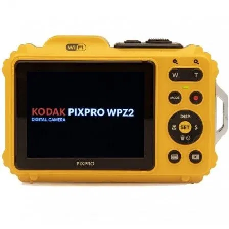 Kodak Pixpro WPZ2 Cámara Digital Deportiva 16MP Zoom Óptico 4x Resistente al Agua y a Golpes Color Amarillo Kodak Pixpro WPZ2 Cámara Digital Deportiva 16MP Zoom Óptico 4x Resistente al Agua y a Golpes Color Amarillo