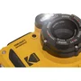 Kodak PixPro WPZ2 Cámara Deportiva Acuática 16 MP, 4x Zoom Óptico, Resistente al Agua, Compacta, Amarillo