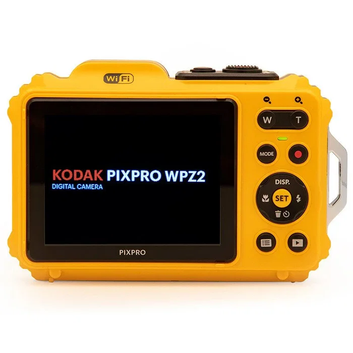 Kodak PixPro WPZ2 Cámara Deportiva Acuática 16 MP, 4x Zoom Óptico, Resistente al Agua, Compacta, Amarillo