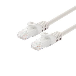 LOGON PROFESSIONAL Cable de Red CAT6A U/UTP LSOH de 2 Metros Color Marfil