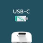 Philips Click Series Gen 1 USB-C 256GB Blanco / Naranja
